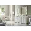 James Martin Vanities Bristol 72in Double Vanity, Bright White w/ 3 CM Eternal Marfil Quartz Top 157-V72-BW-3EMR